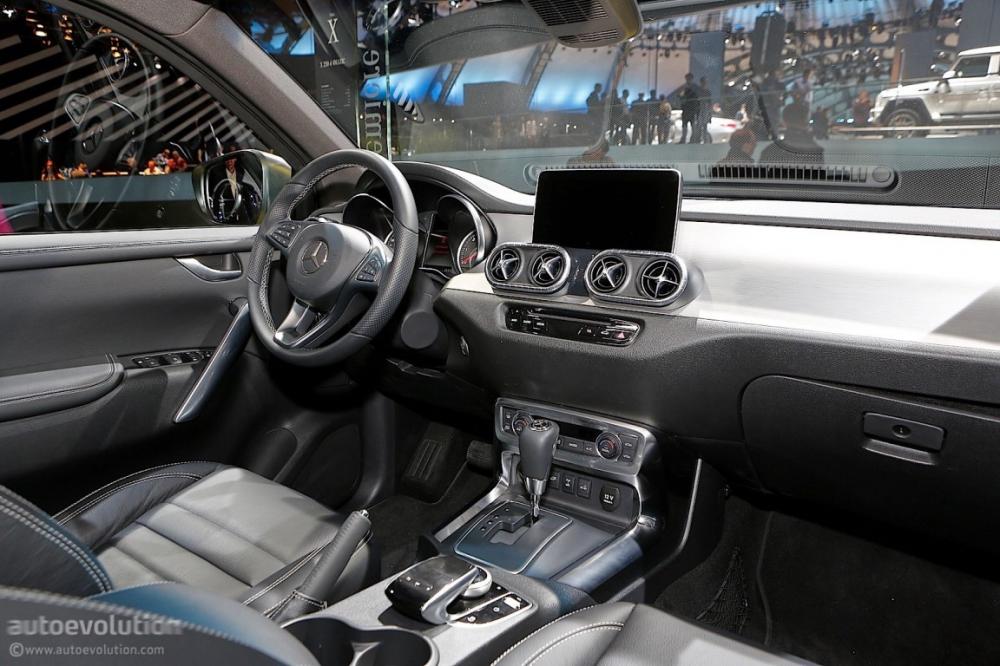 Nội thất của Mercedes X-Class