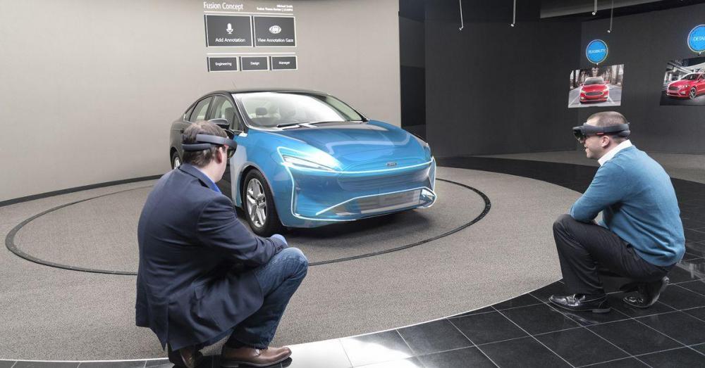 Ford đưa kính thực tế ảo HoloLens vào quy trình thiết kế Ford sử dụng kính thực tế ảo HoloLens