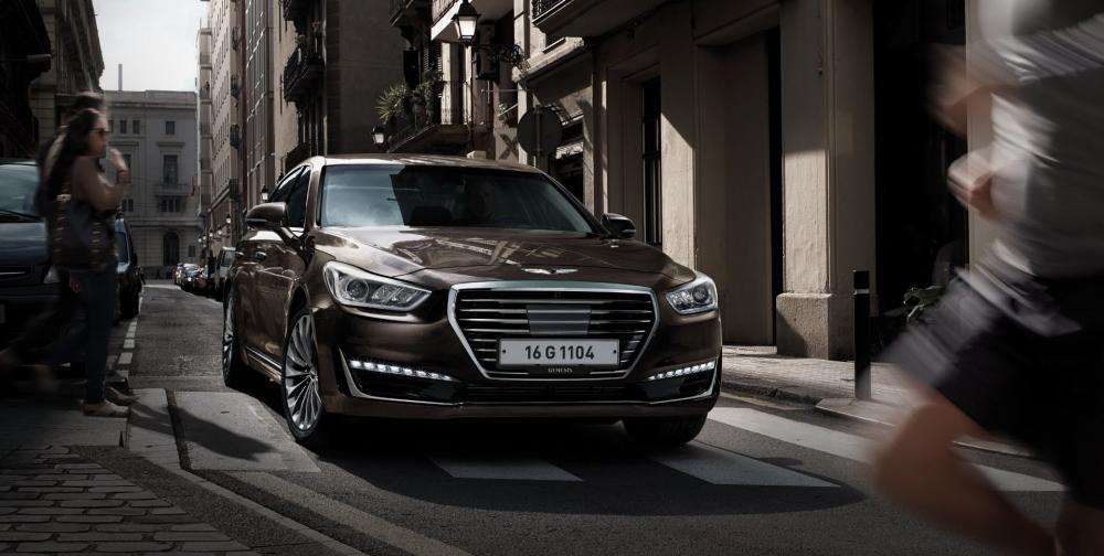 Genesis G90 - mẫu sedan đầu bảng của hãng xe Hàn Quốc Genesis G90 - mẫu sedan đầu bảng của hãng xe Hàn Quốc .