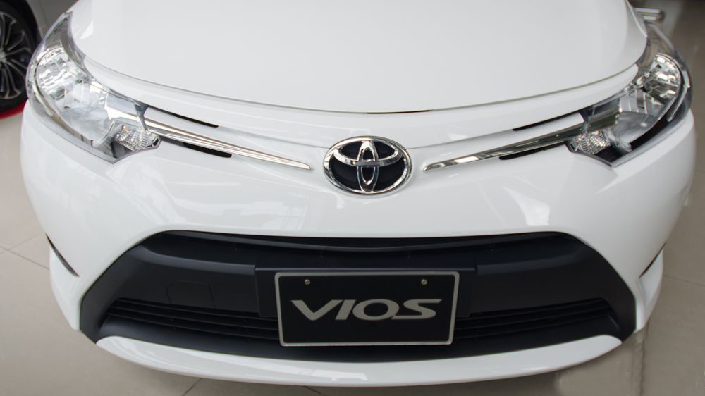 Đầu xe của Toyota Vios 2017