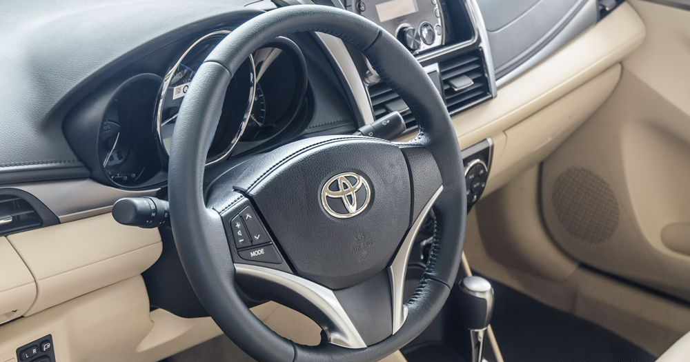 Vô lăng của Toyota Vios 2017