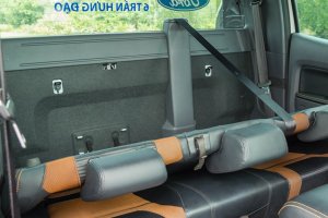 Diện tích chứa đồ trên Ford Ranger 2016 có thể được nới rộng
