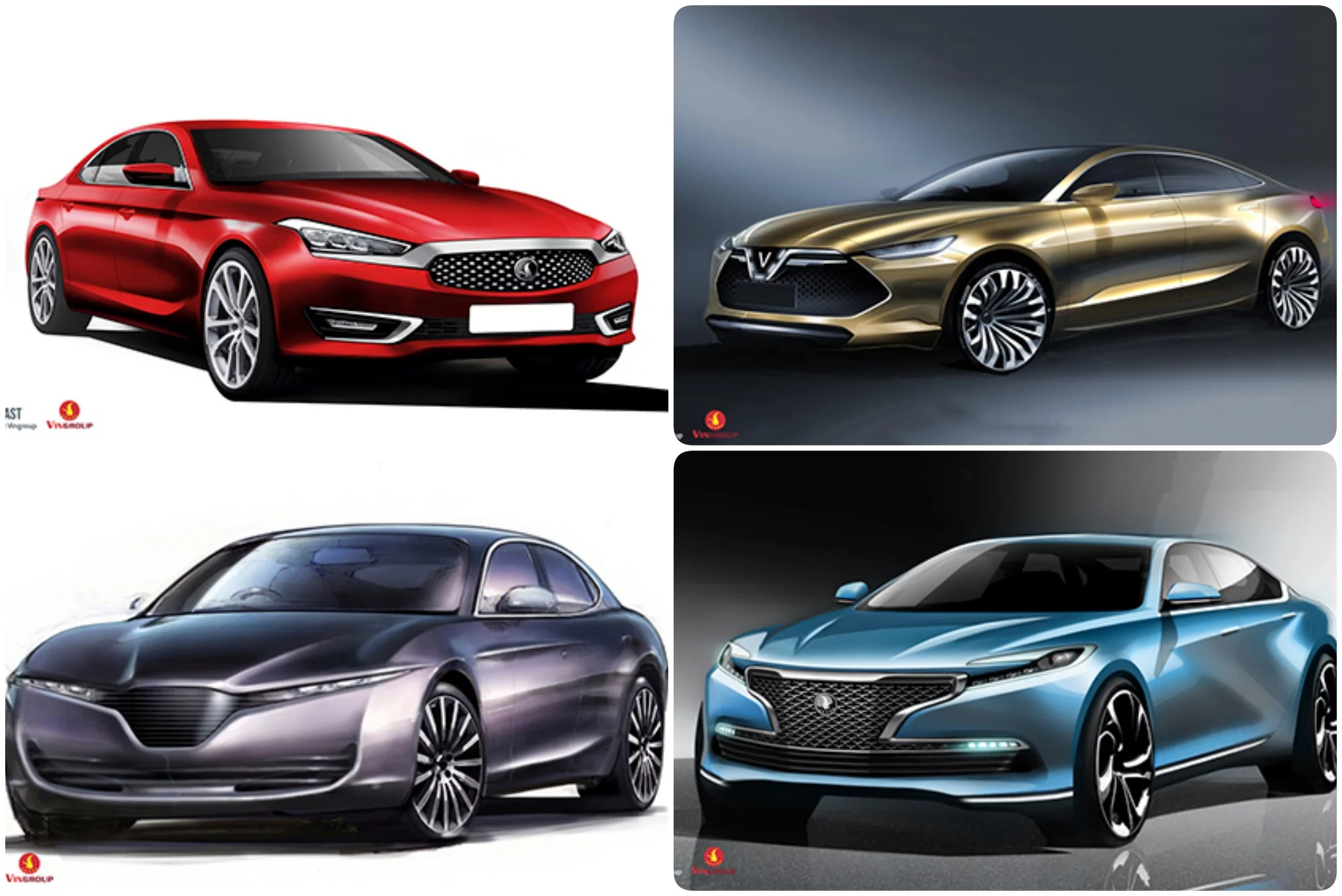 Tung ra 20 mẫu concept, VinFast đang khẳng định vị thế trong ngành sản xuất ô tô Việt Nam .