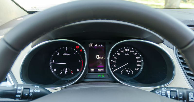 cụm đồng hồ Hyundai Santa Fe 2017 cụm đồng hồ Hyundai Santa Fe 2017 19