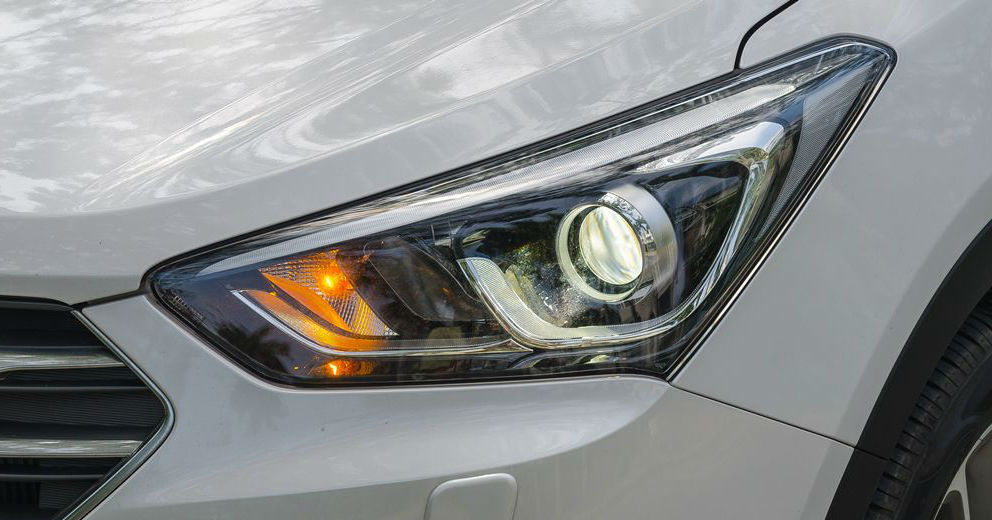 đèn xe Hyundai Santa Fe 2017 đèn xe Hyundai Santa Fe 2017 4