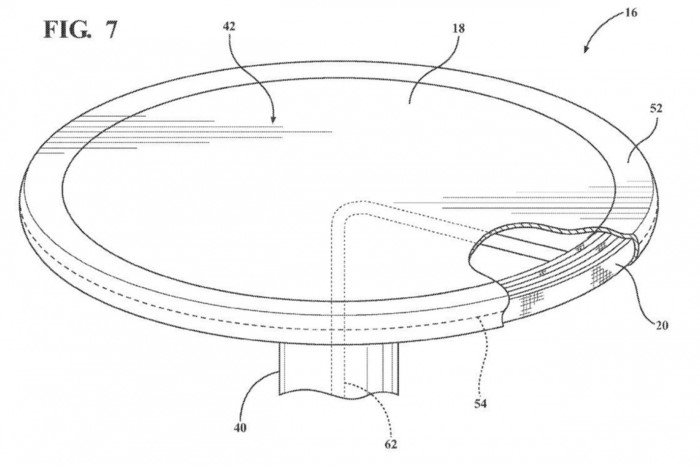 Vị trí của túi khí trên xe tự lái của Ford