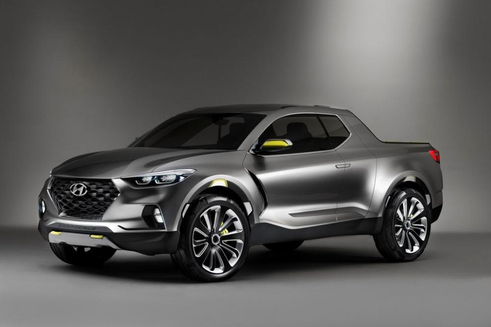 đầu xe Hyundai Santa Cruz 1