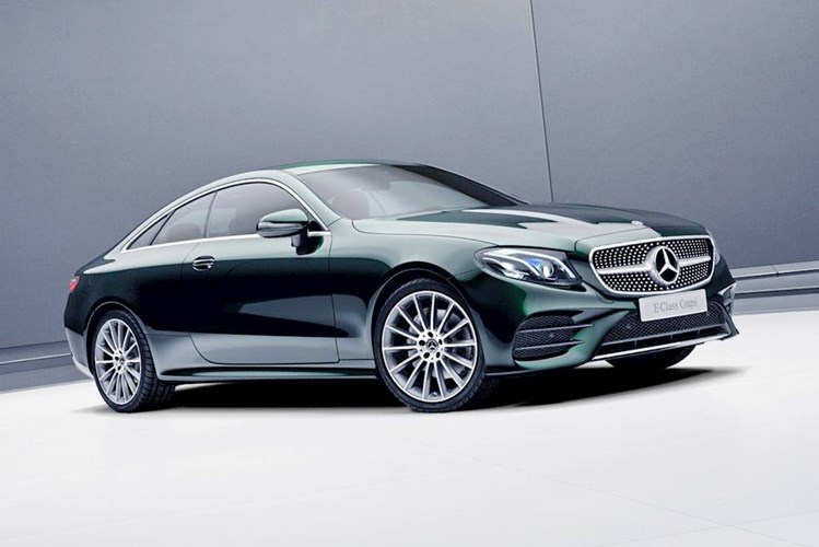 Mercedes E300 Coupe 2018 màu xanh Mercedes E300 Coupe 2018 màu xanh 5