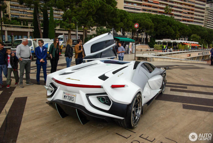 Siêu xe FV-Frangivento Asfanè có thân hình nêm khí động học