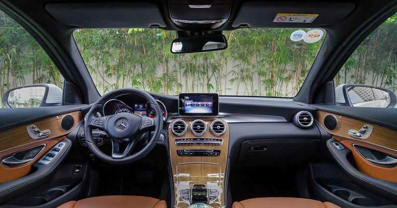 Không gian nội thất của Mercedes-Benz GLC-Class 2017