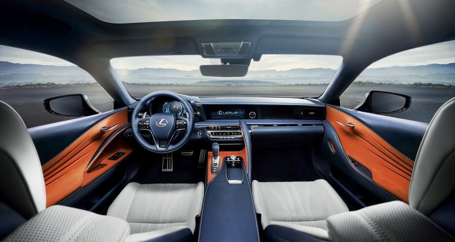 Nội thất của Lexus LC
