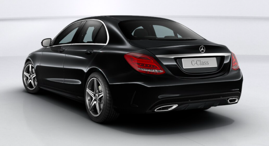 đuôi xe Mercedes C200 AMG Line 5