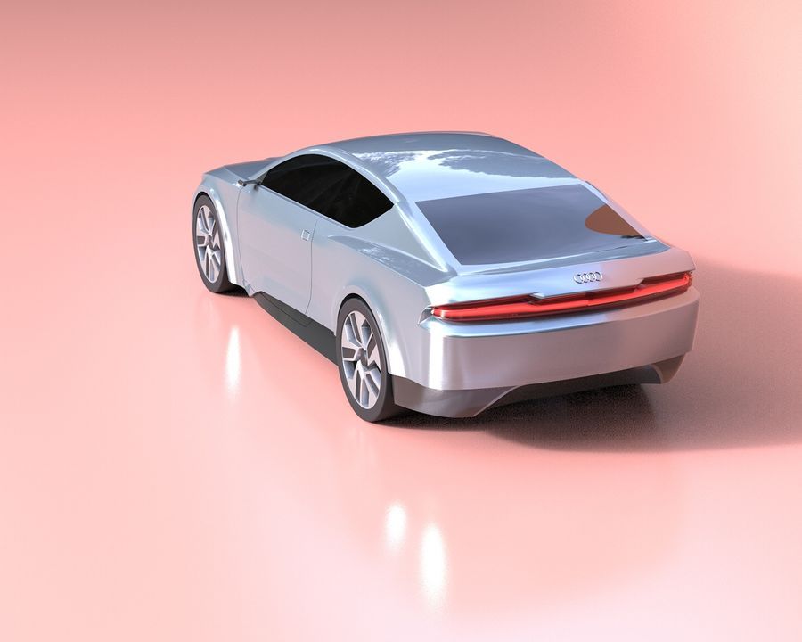 Ngoài logo, Audi GT không sở hữu những điểm tương đồng so với những mẫu xe khác Audi GT chỉ sở hữu logo truyền thống của Audi