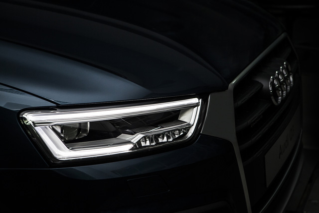 Đèn LED trên xe Audi Q3.