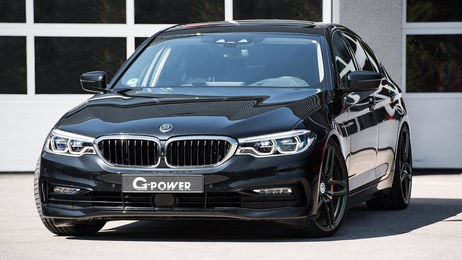 đầu xe BMW M550d xDrive 1
