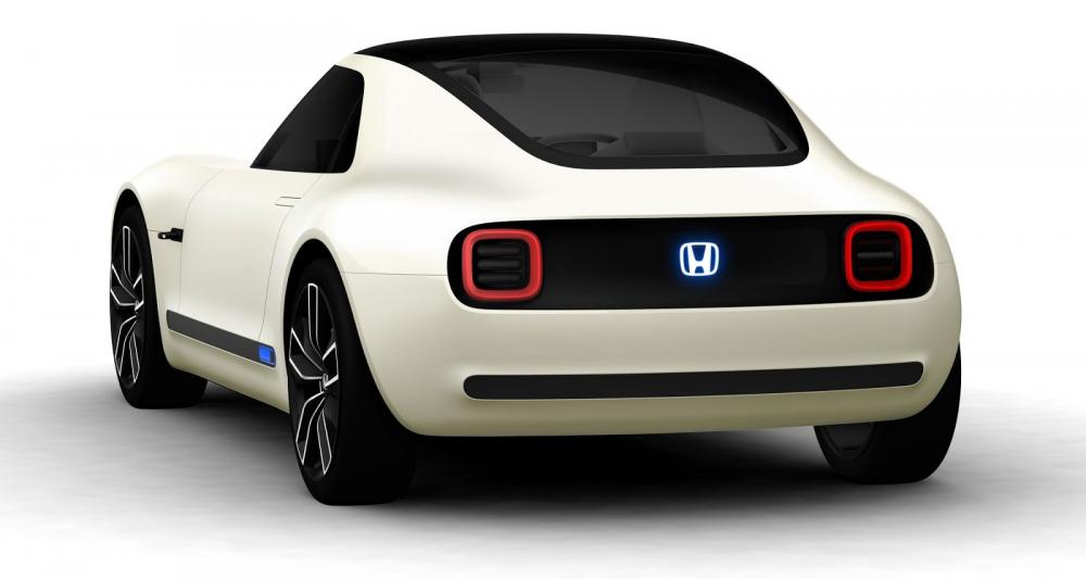 Thiết kế đuôi xe của Honda Sport EV concept