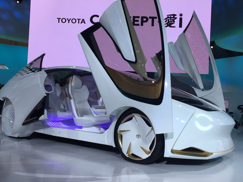Toyota Concept I là mẫu xe hơi đặc biệt trong triển lãm Tokyo năm 2017  Xe hơi Toyota Concept I l