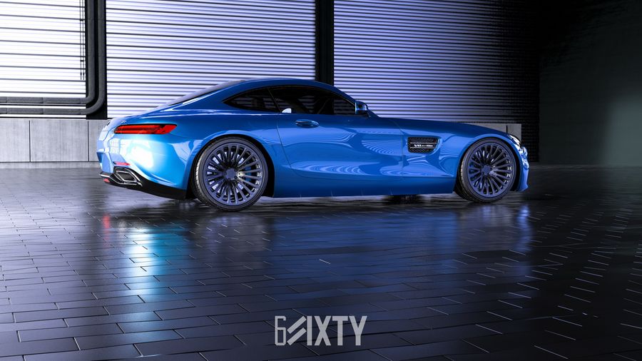 thân xe Mercedes-AMG GT 4