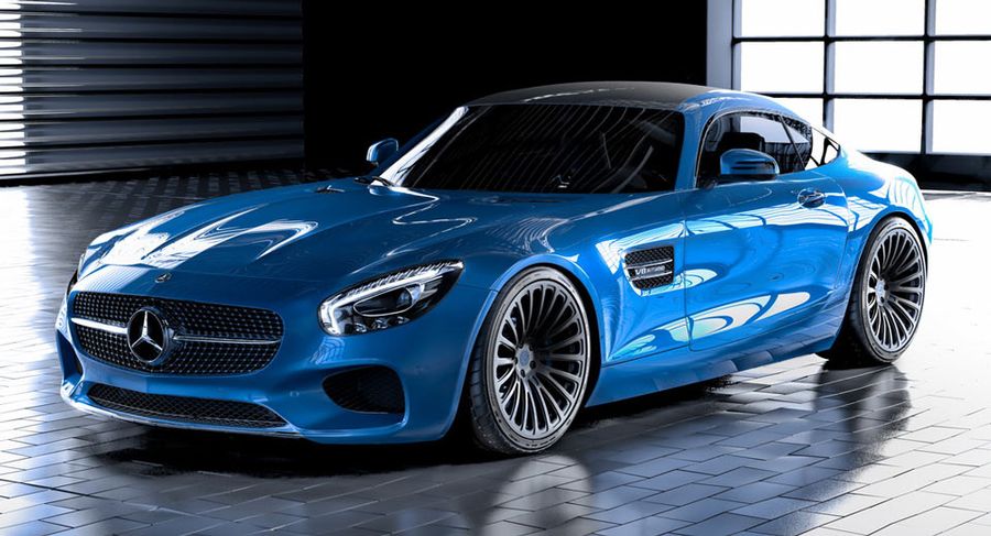 Mercedes-AMG GT “lột xác” với bộ mâm mới của 6Sixty Design 