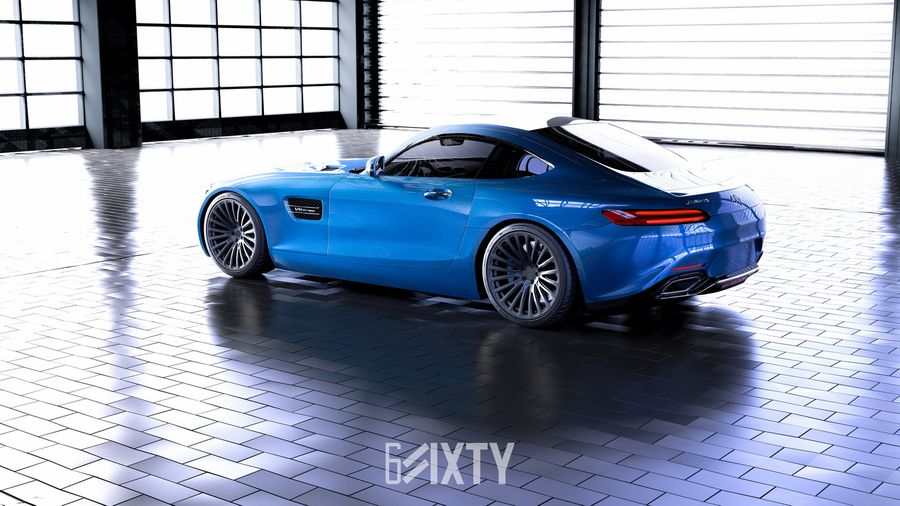 đuôi xe Mercedes-AMG GT 5