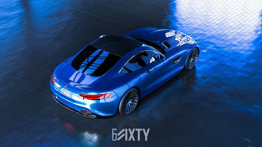 đuôi xe Mercedes-AMG GT 7