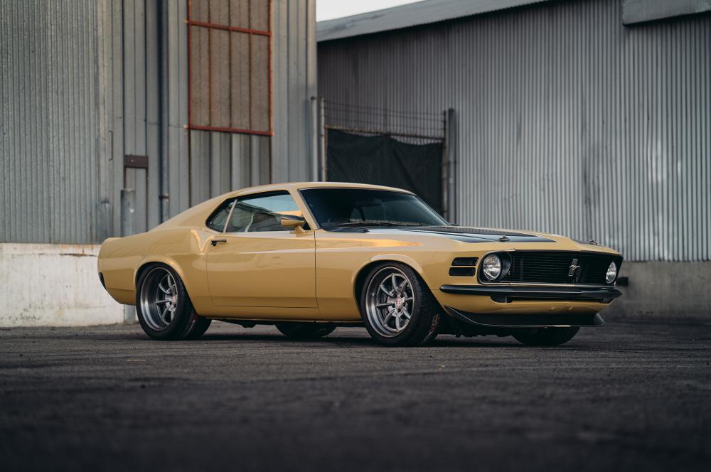 đầu xe Ford Mustang Boss 302 1970 1
