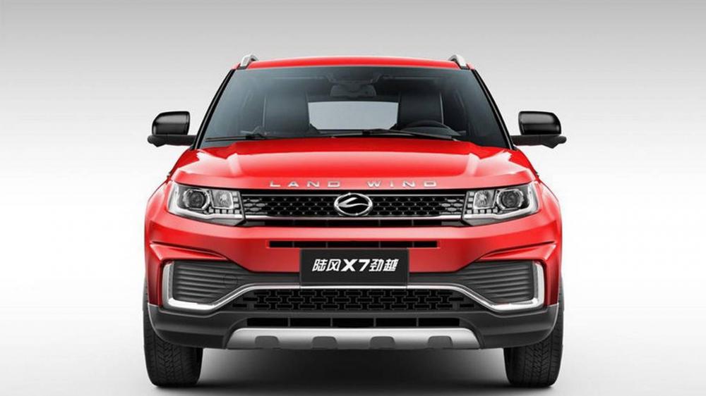 đầu xe Landwind X7 facelift 1