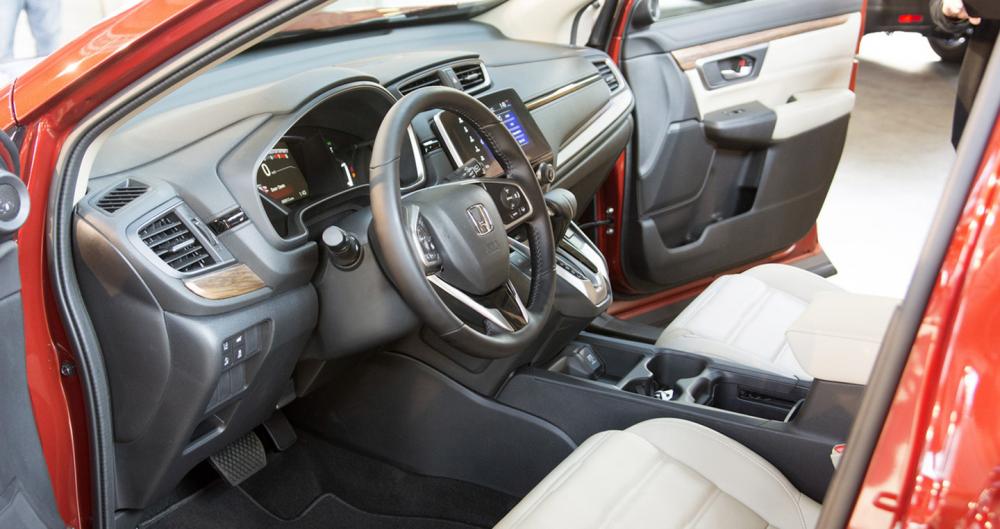 Honda CR-V thế hệ mới trang bị nội thất hiện đại Honda CR-V thế hệ mới 2