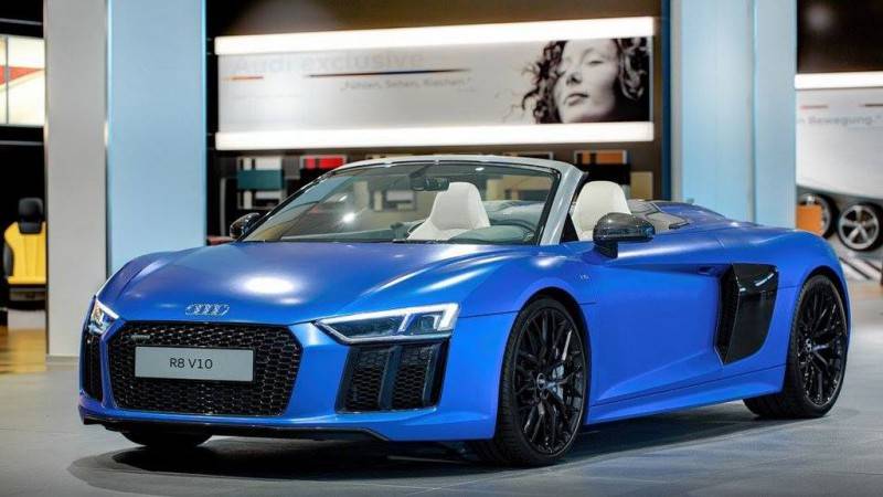 Audi R8 V10 Spyder sở hữu 2 tùy chọn động cơ Audi R8 V10 Spyder 5