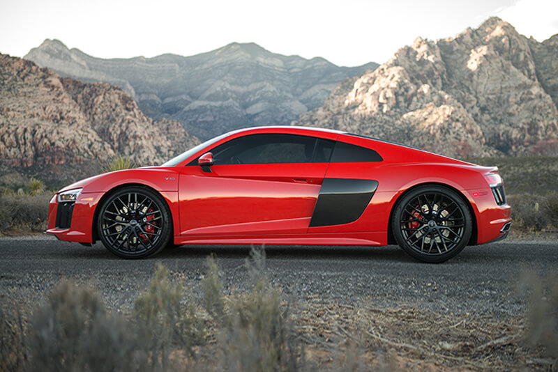 thân xe của Audi R8 2017