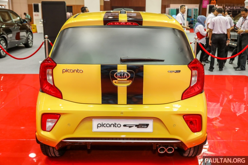 Thiết kế đuôi xe của Kia Picanto 2018