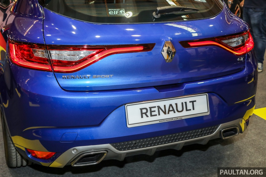 Đèn hậu LED của Renault Megane GT 