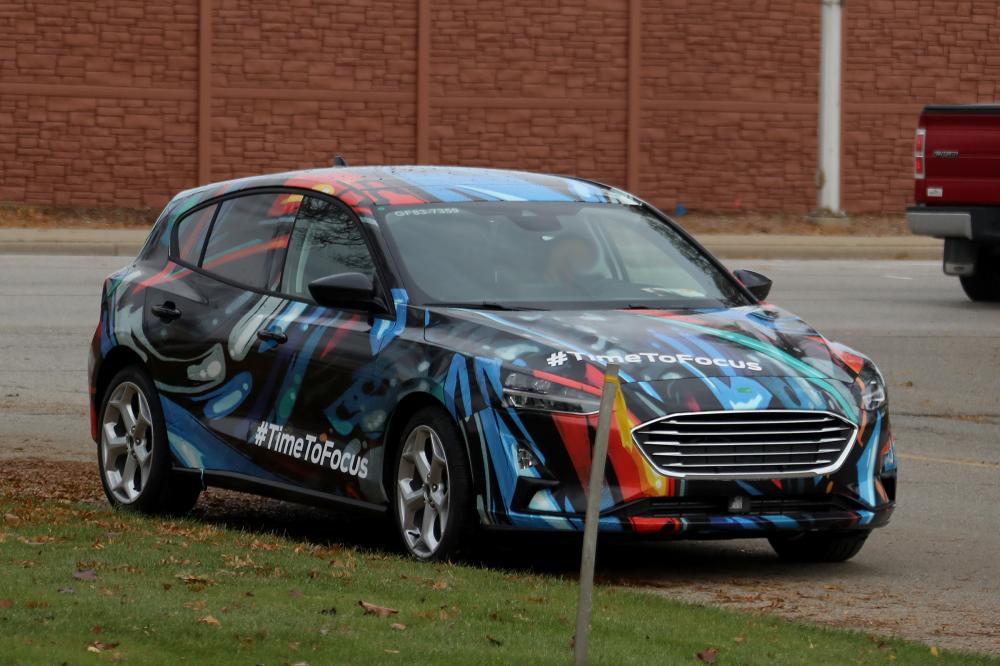 Ford Focus 2018 với vẻ ngoài hoàn chỉnh