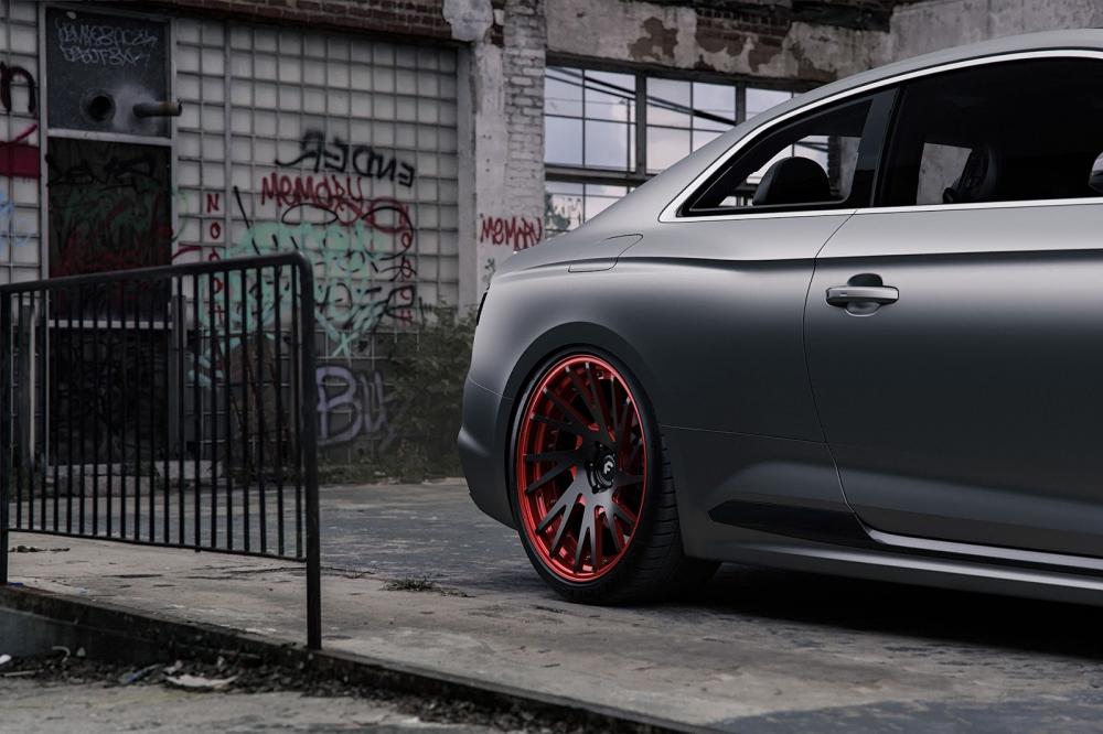 Audi RS5 được “thiết kế” lại với bộ bánh Tec 2.5 siêu nhẹ