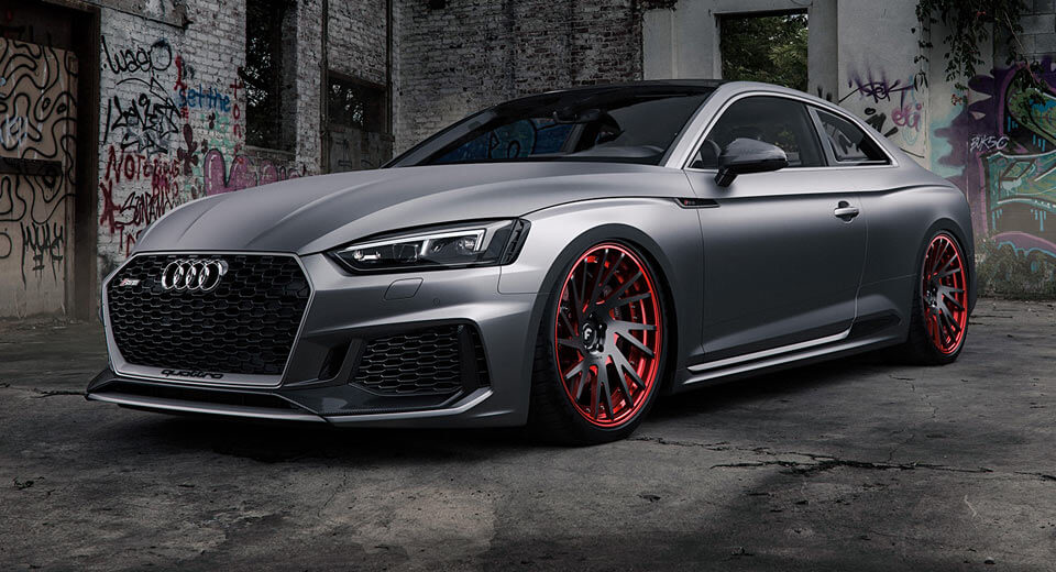 Audi RS5 chạy bộ động cơ turbo kép V6 2,9L với 444 mã lực