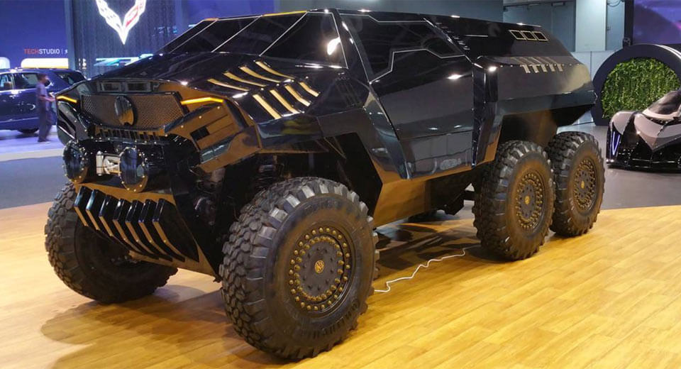 Devel Sixty - Đối  thủ đáng gờm của Mercedes-Benz G63 AMG 6x6 Devel Sixty - Đối  thủ đáng gờm của Mercedes-Benz G63 AMG 6x6