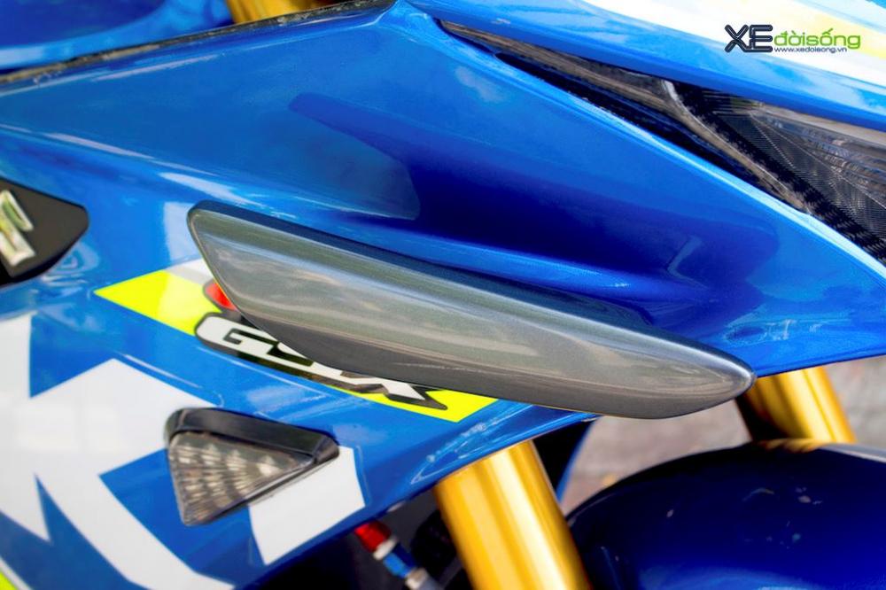 Suzuki GSX-R150 sở hữu đèn xi nhan dạng LED Suzuki GSX-R150 trang bị đèn xi nhan LED