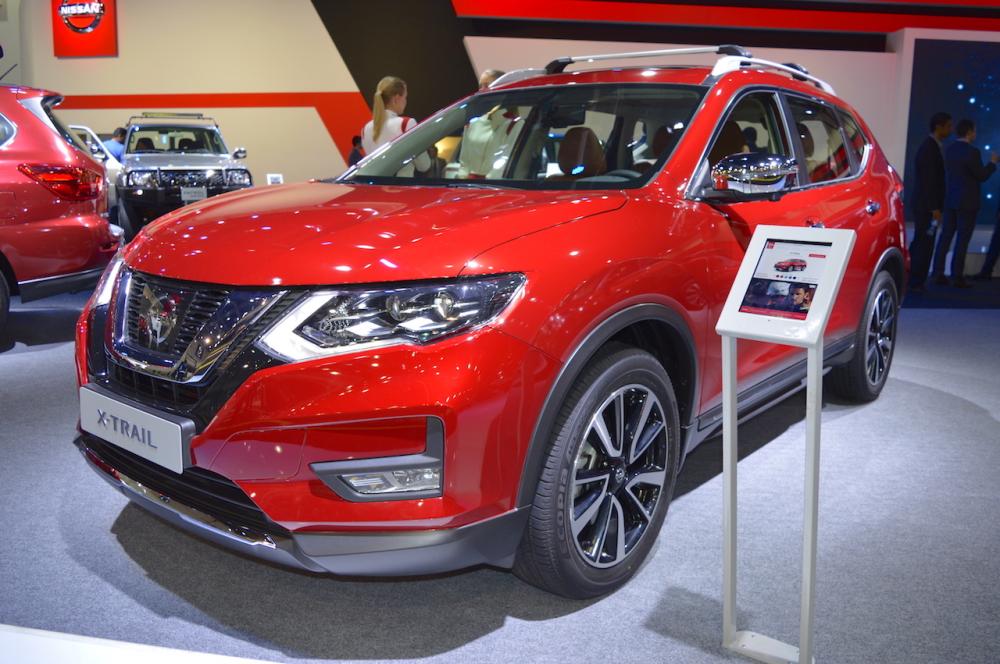 Cận cảnh thiết kế của Nissan X-Trail 2018 ngoài đời thực