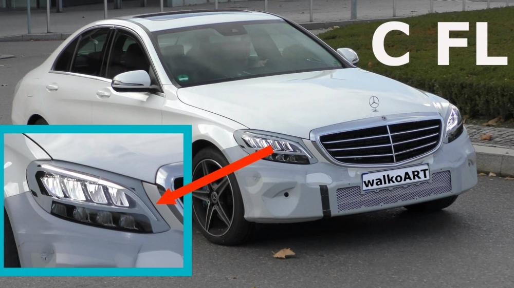 Mercedes C-Class mới - Đầu xe Mercedes C-Class mới - Đầu xe