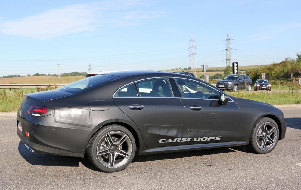 Mercedes-Benz CLS 2019 Mercedes-Benz CLS 2019 khoe đường cong trước ngày ra mắt chính thức