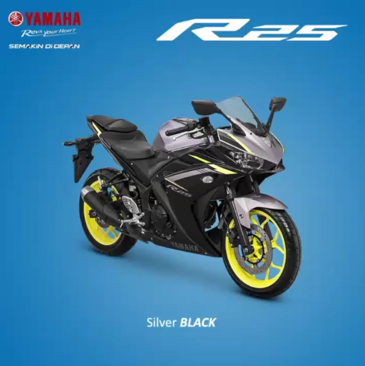 Yamaha R25 2018 Yamaha R25 2018 phiên bản màu đen Metalic Black