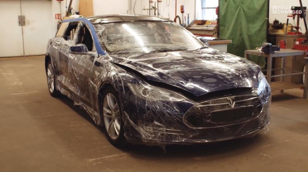 Trọng lượng của Tesla Model S Shooting Brake tương đương bản cũ  Trọng lượng của Tesla Model S Shooting Brake