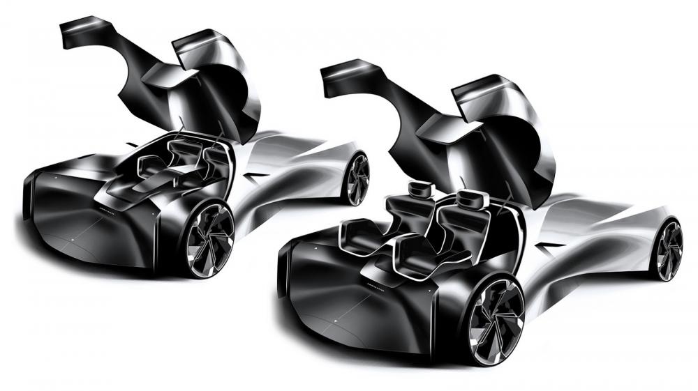 Jaguar Concept - Tính năng hỗ trợ người ngồi