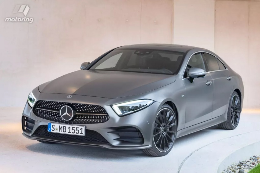CLS 2018 Mercedes-Benz CLS 2018 lộ diện trần trụi ngay trước giờ G
