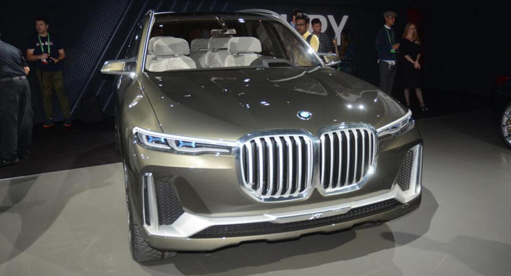 BMW X7 iPerformance Concept ra mắt tại Triển lãm Los Angeles 2017