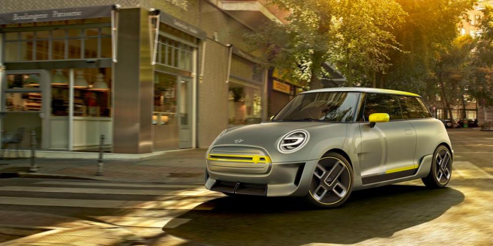 Logo 2D mới trên con đường hướng về xe điện của Mini