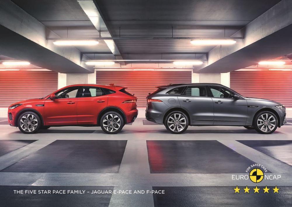 “Xe hơi của năm” Jaguar F-Pace đạt chứng nhận an toàn 5 Sao