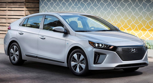 Ra mắt Hyundai Ioniq PHEV hybrid sạc điện 