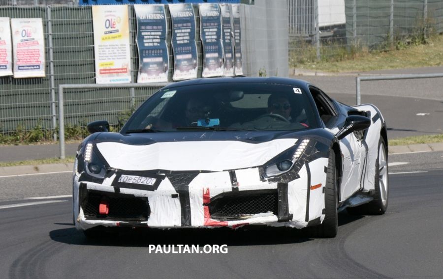 Hé lộ hình ảnh của Ferrari 488 Speciale bản thử nghiệm