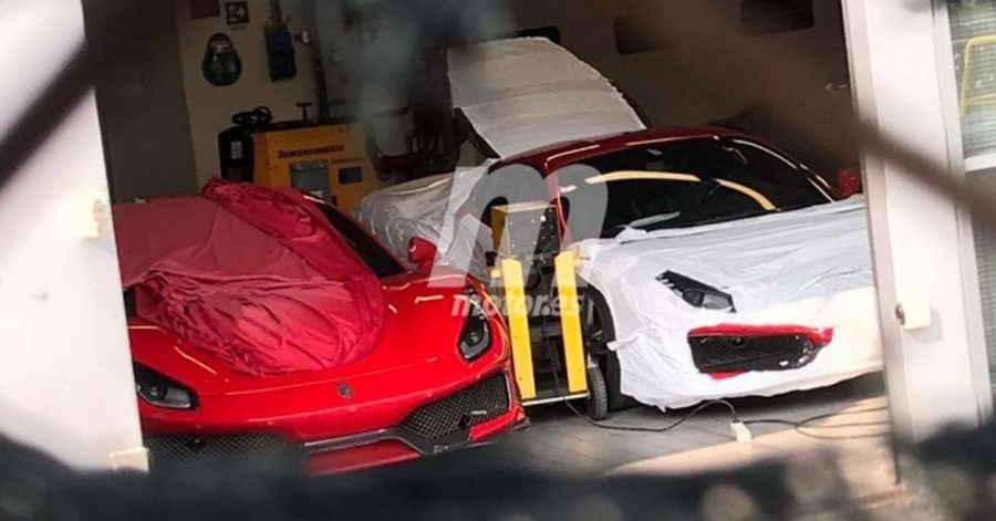 Hé lộ “diện mạo” của Ferrari 488 Speciale bản thử nghiệm?